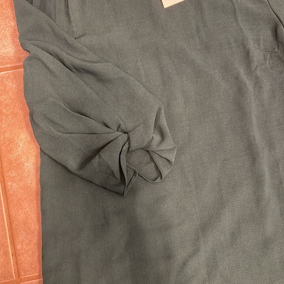 Forest green shift dress - Picture 2 of 3